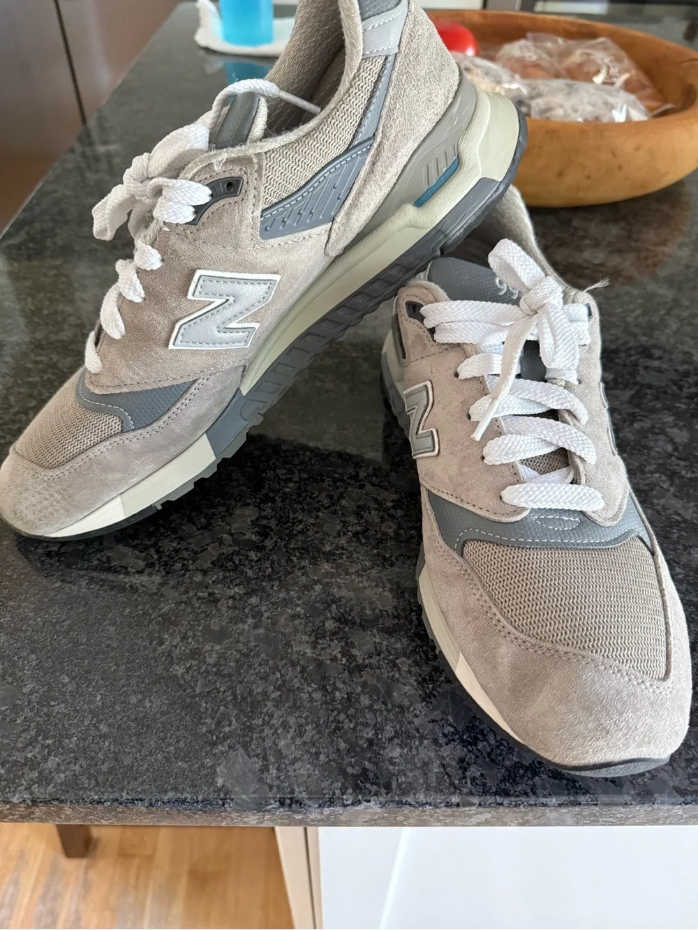 New Balance Sneakers 998 Made in USA  Grey Day - Grey Silver Men’s Size 11.5