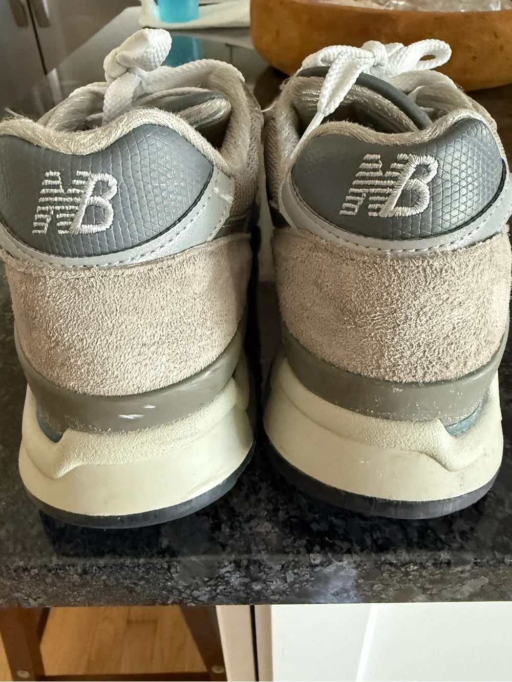 New Balance Sneakers 998 Made in USA  Grey Day - Grey Silver Men’s Size 11.5