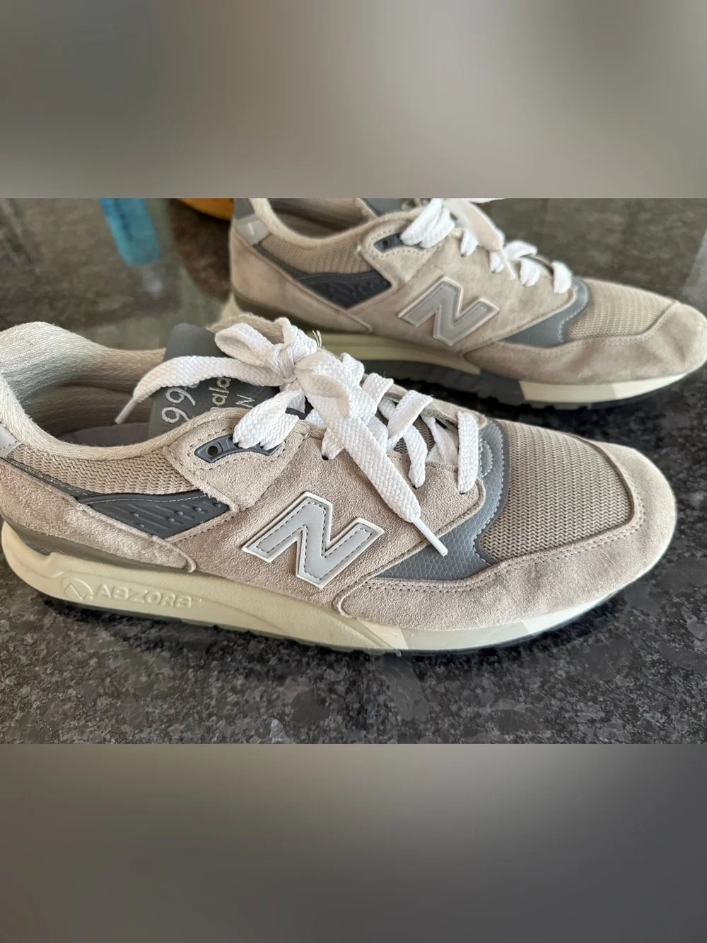 New Balance Sneakers 998 Made in USA  Grey Day - Grey Silver Men’s Size 11.5
