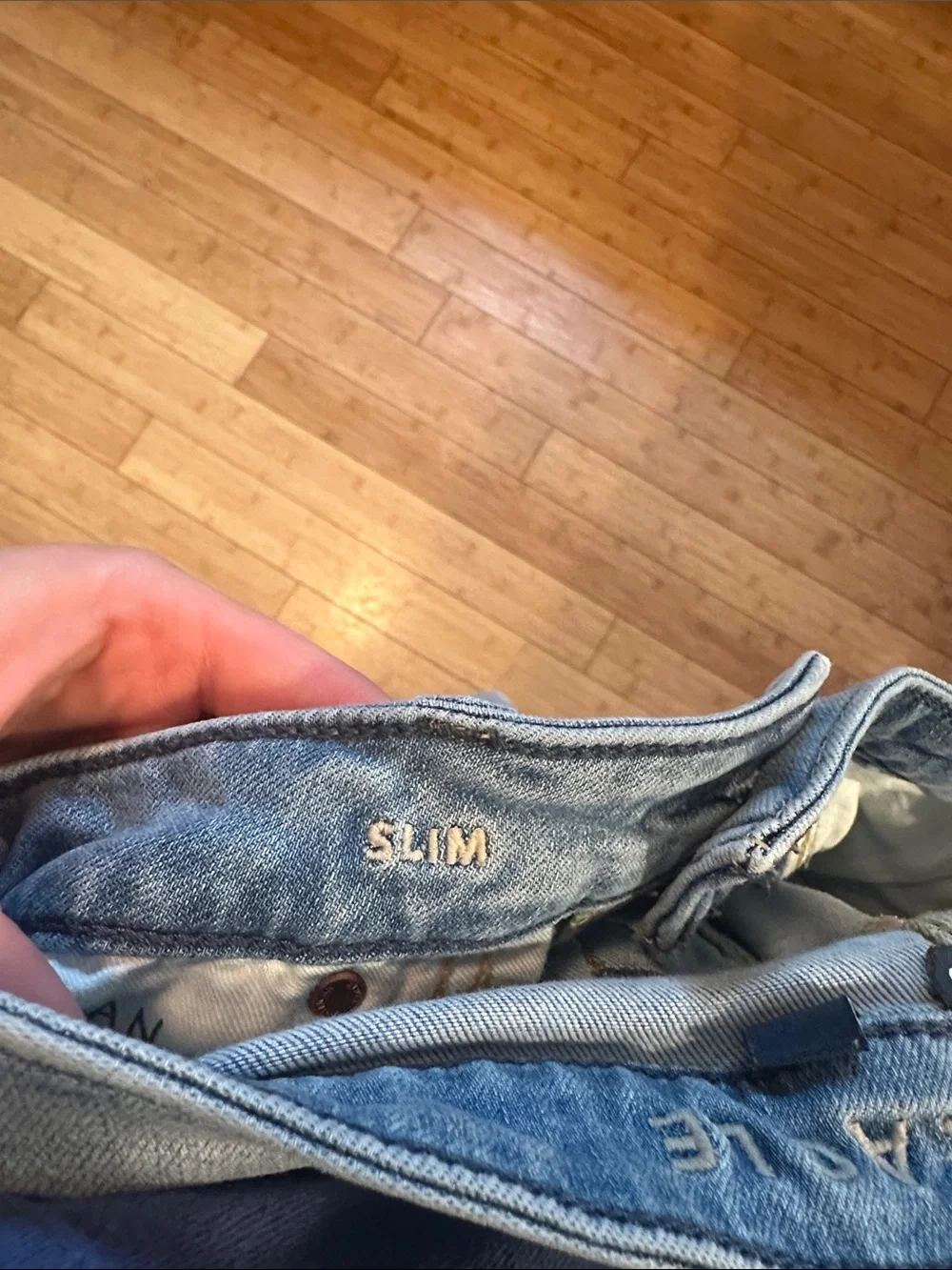 American Eagle Outfitters light blue