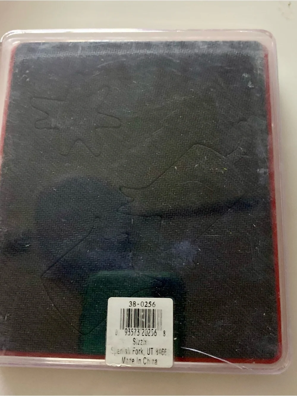 Sizzix red die
