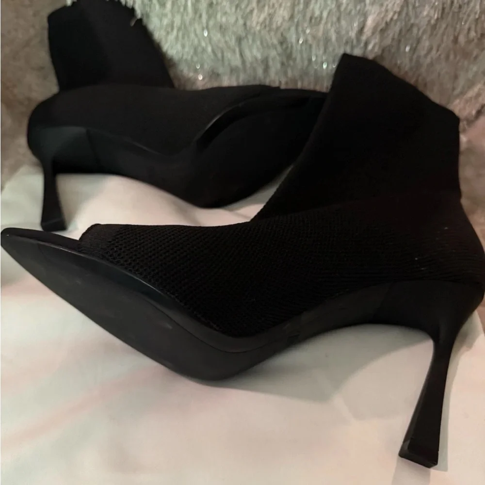 Zara Elegant Black Stiletto Boots
