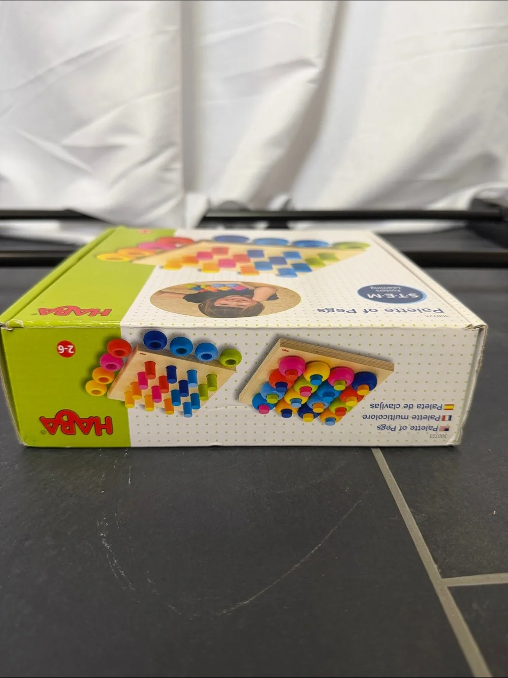 Haba palette pegs