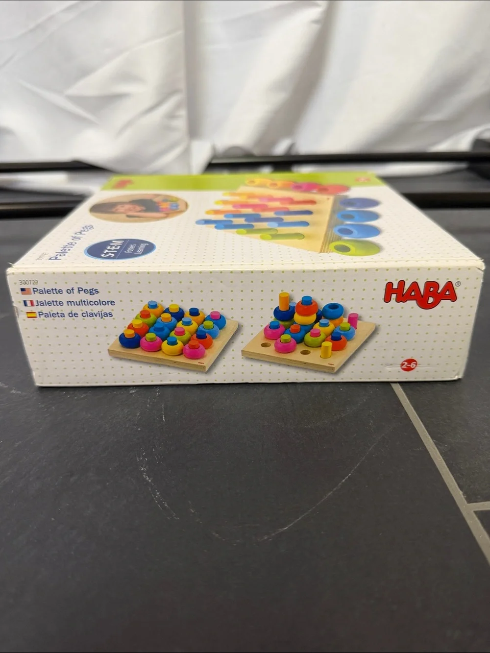 Haba palette pegs