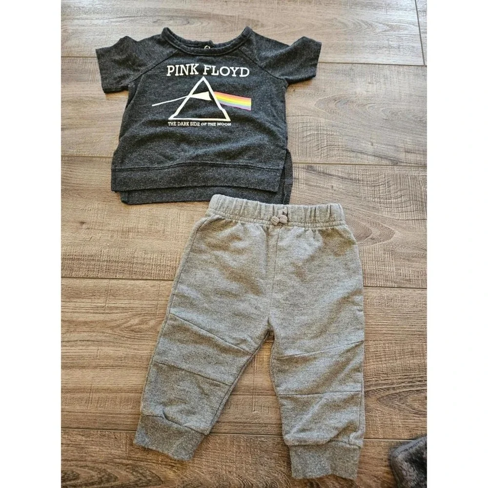 Pink floyd baby boy set 0-3‎ mos
