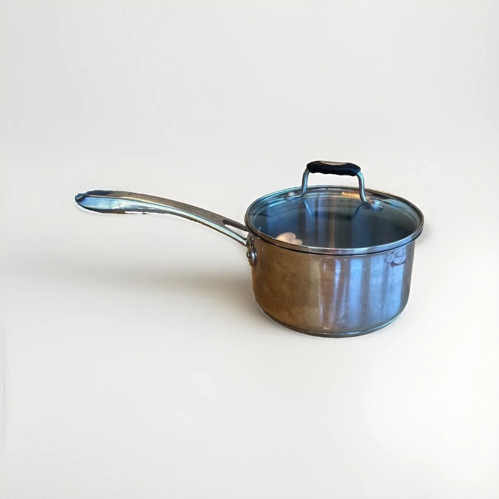 Cuisinart Classic 2.5qt Stainless Steel Saucepan with Glass Lid - 831925-18