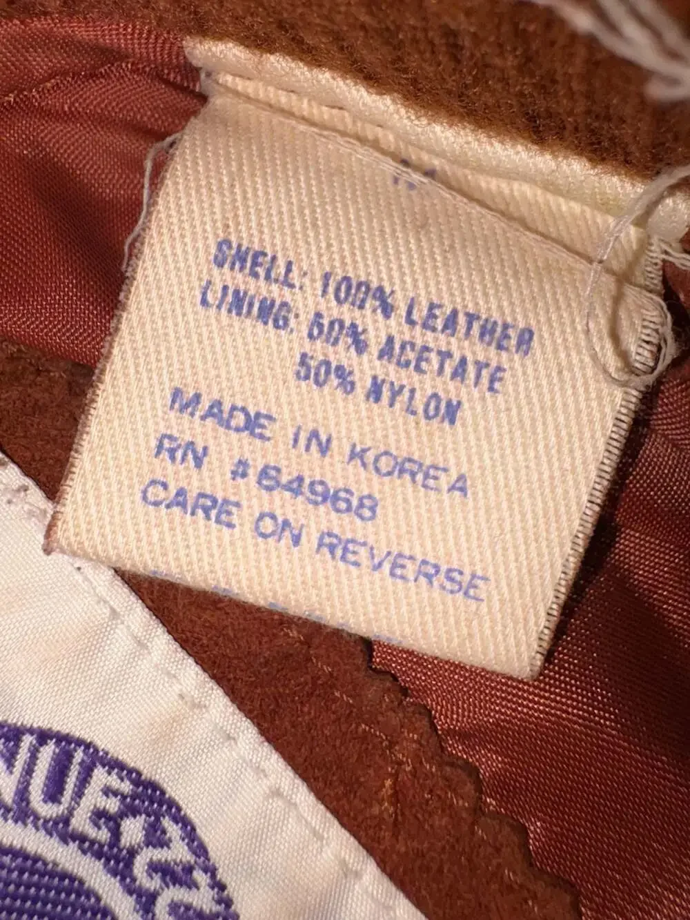 Real Clothes suede soft discoloration