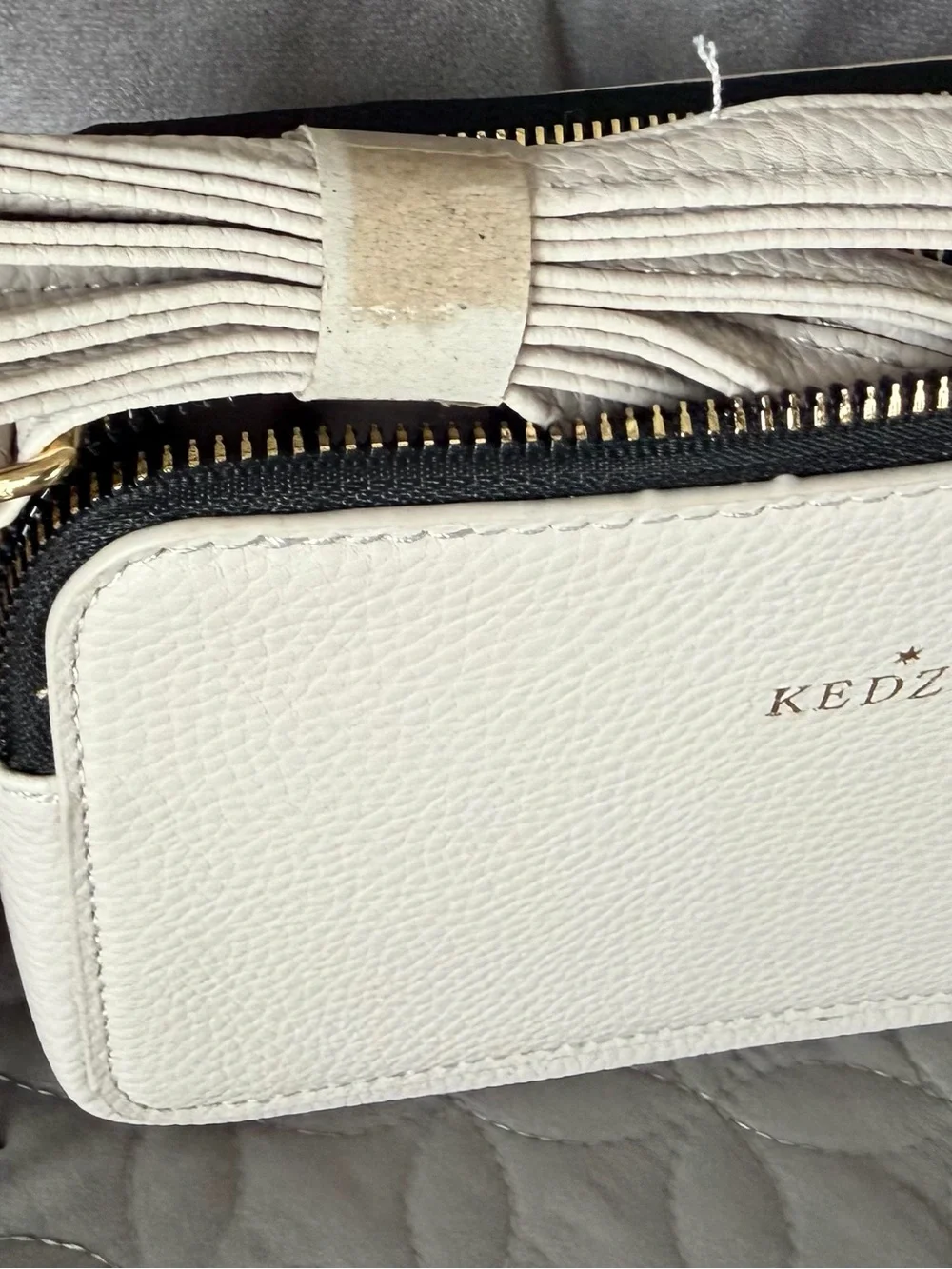 Kedzie cream leather