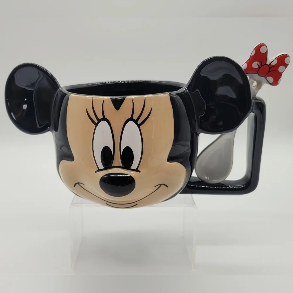 Disney Coffee Cup & Spoon Set - Minnie Mouse​​​