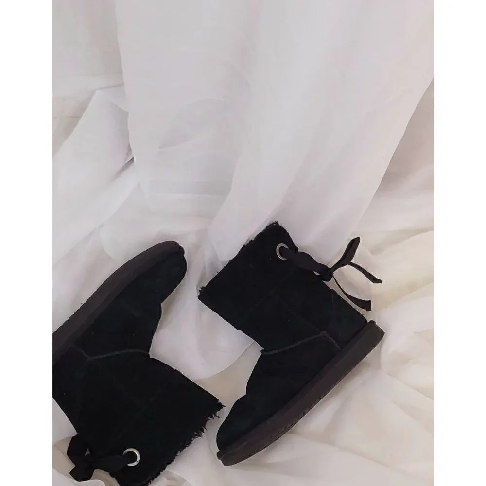 UGG black suede