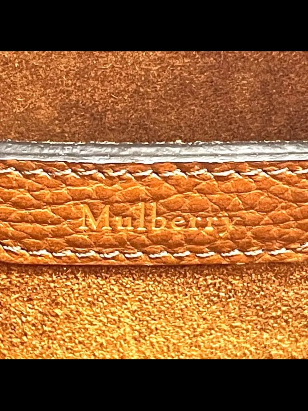 Mulberry brown pebbled