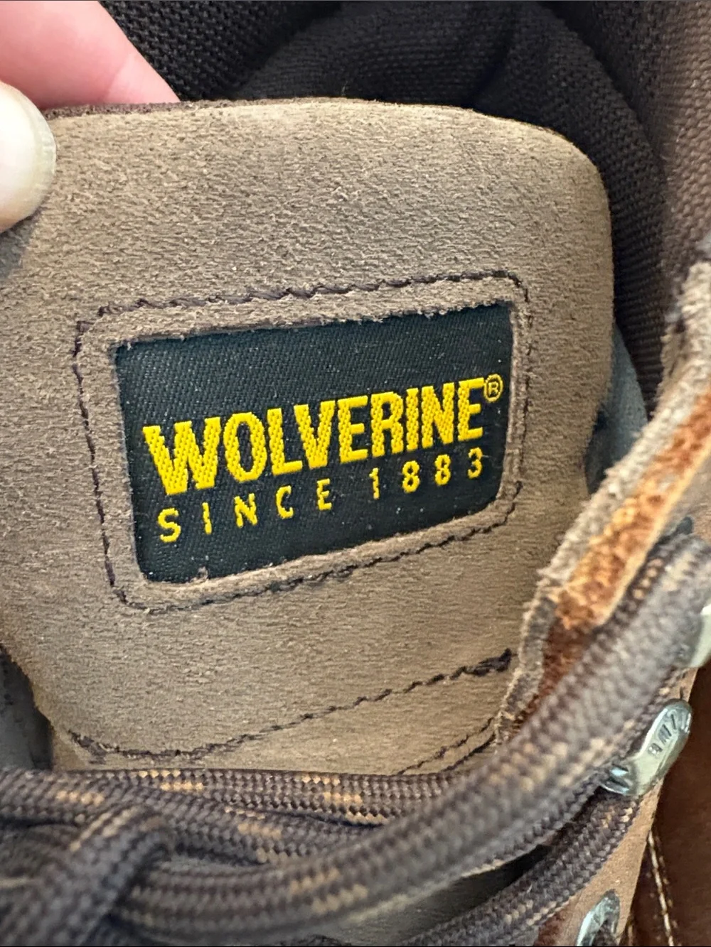 Wolverine rugged leather