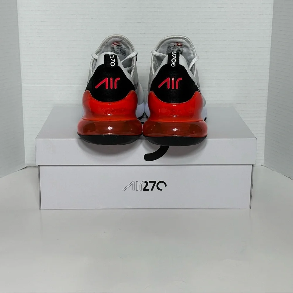 NEW Nike Air Max 270 G Men’s Golf shoes CK6483-103 white red black