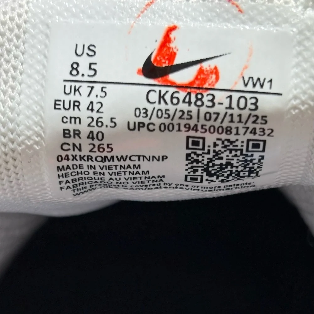 NEW Nike Air Max 270 G Men’s Golf shoes CK6483-103 white red black