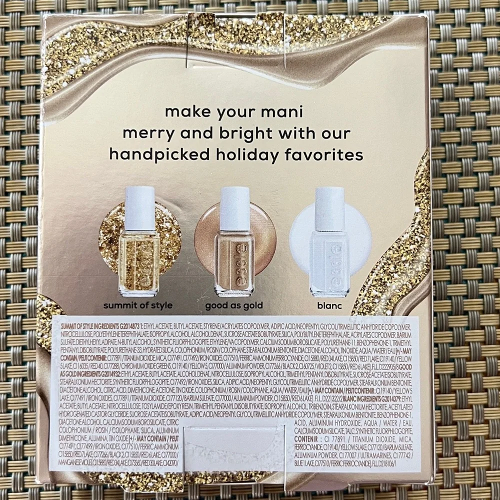 Essie both new