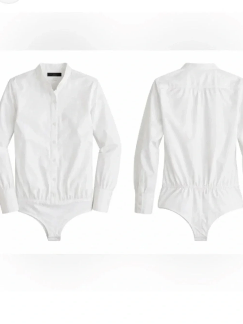 J. Crew clean white