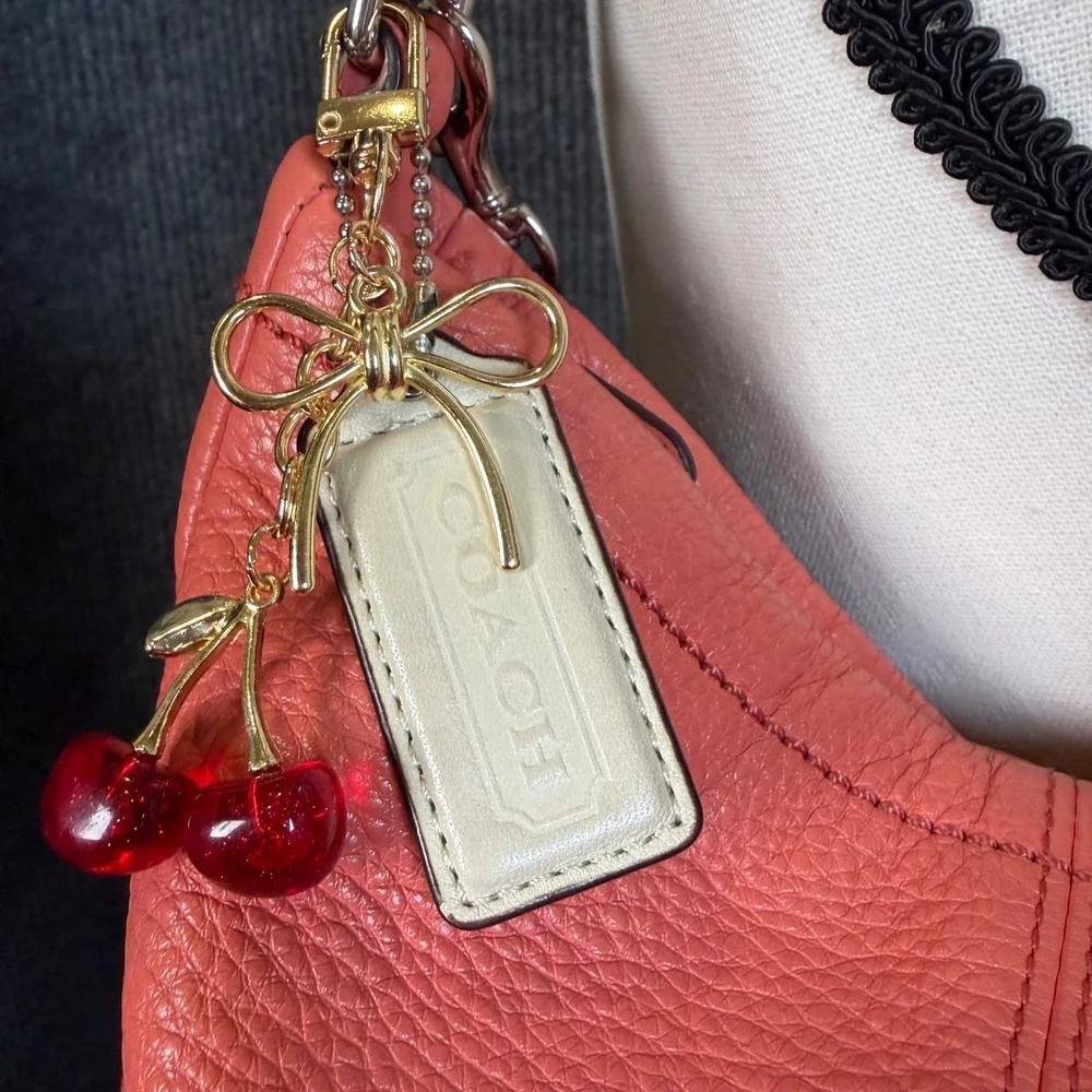 Coach pebbled leather