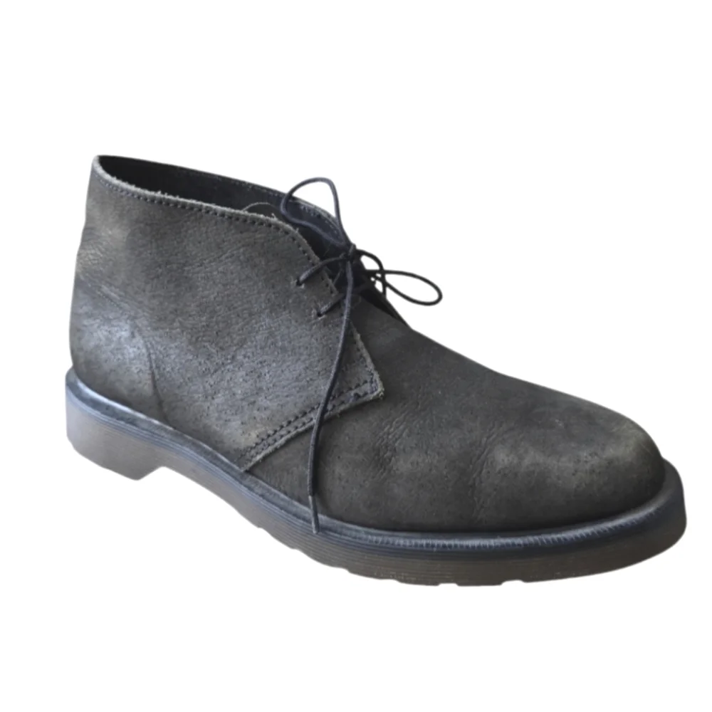 Vintage Made in England Dr Martens Dark Green Chukka Boots