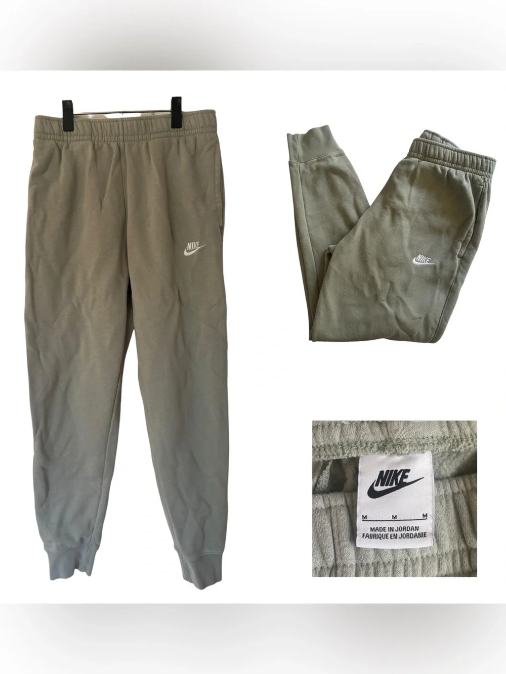 Nike Sage Green Jogger Sweatpants