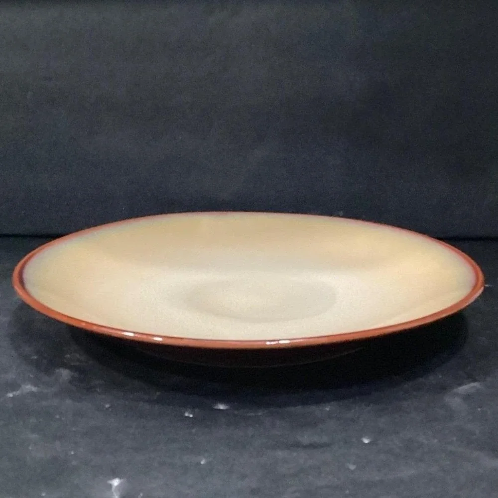 Sango‎ Nova Brown Chop Plate #4933, Vintage Stoneware Serving Platter, Serveware