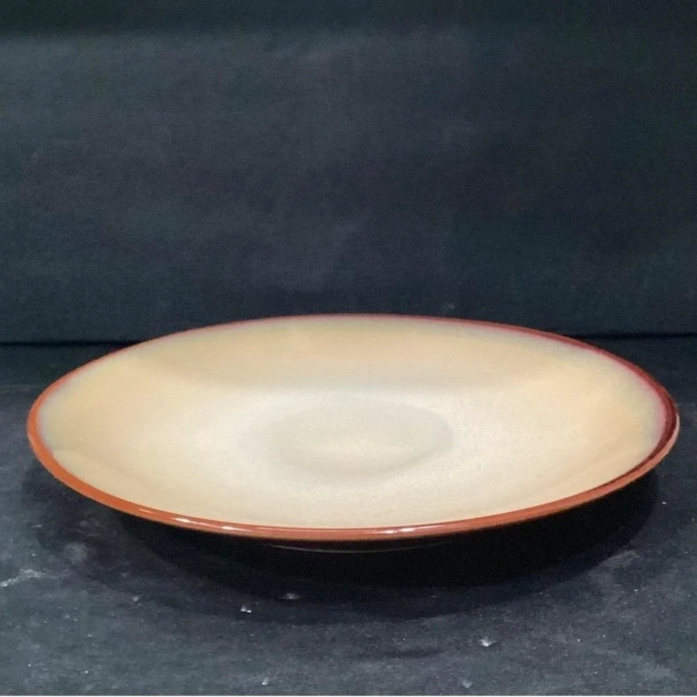 Sango‎ Nova Brown Chop Plate #4933, Vintage Stoneware Serving Platter, Serveware