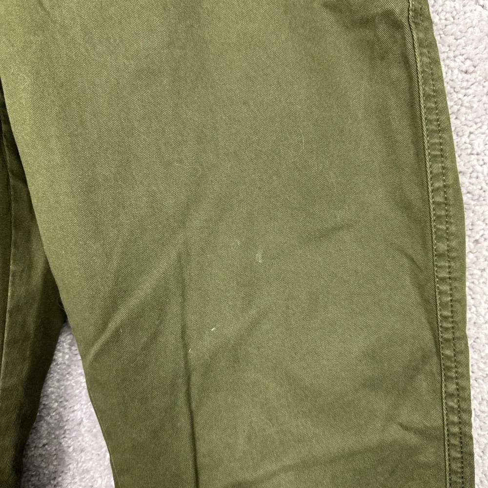 NWT Banana Republic High Rise Authentic Chino Twill Straight Pant Olive‎ Green 0