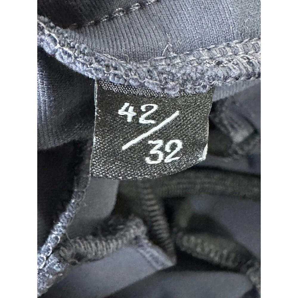 Public Rec Performance Pants Mens 42 Gray Stretch Travel Lounge Zip‎ Pockets