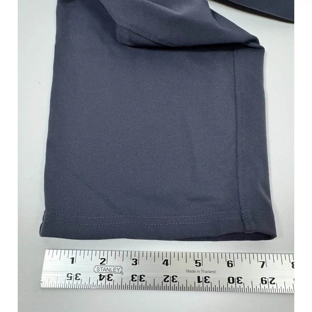 Public Rec Performance Pants Mens 42 Gray Stretch Travel Lounge Zip‎ Pockets