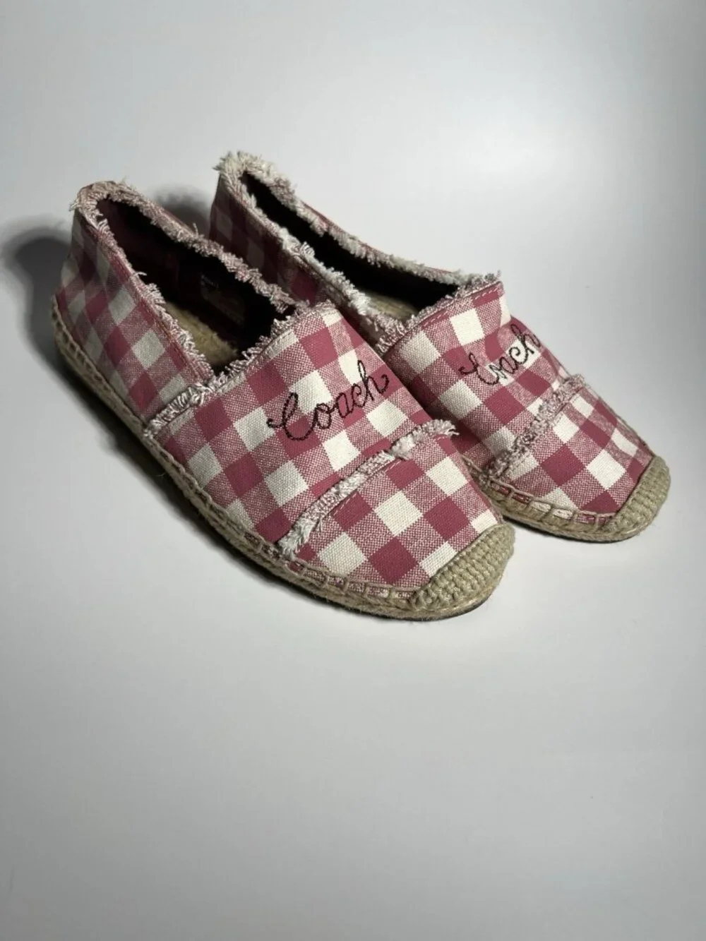 Coach authentic gingham