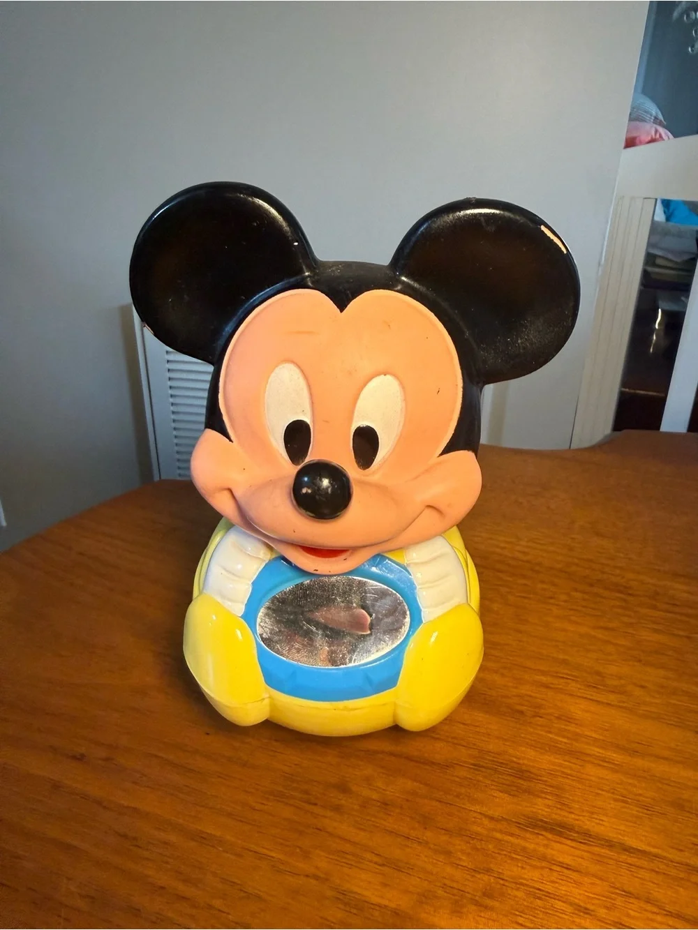 Vintage 1984 Mickey Mouse Toy Rattle