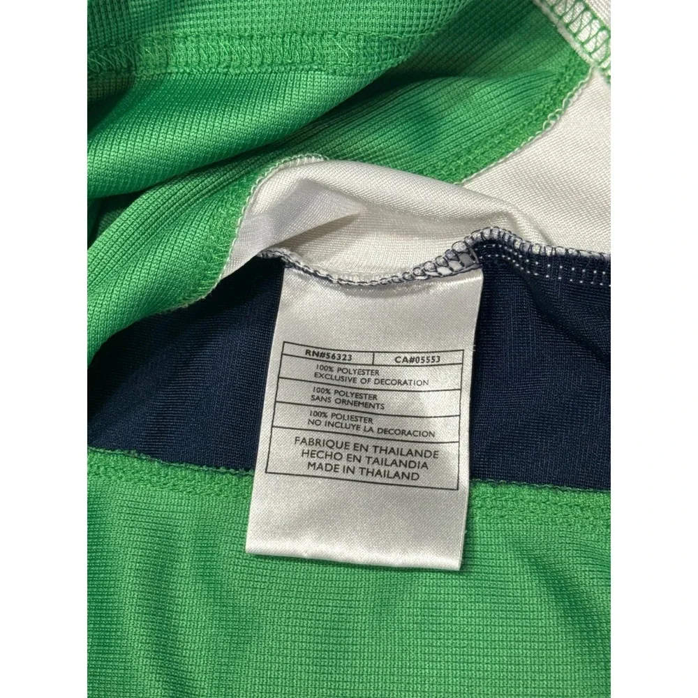 Nike Hoops Basketball Jersey Boys Medium Green Embroidered Y2K Vintage 218417-30