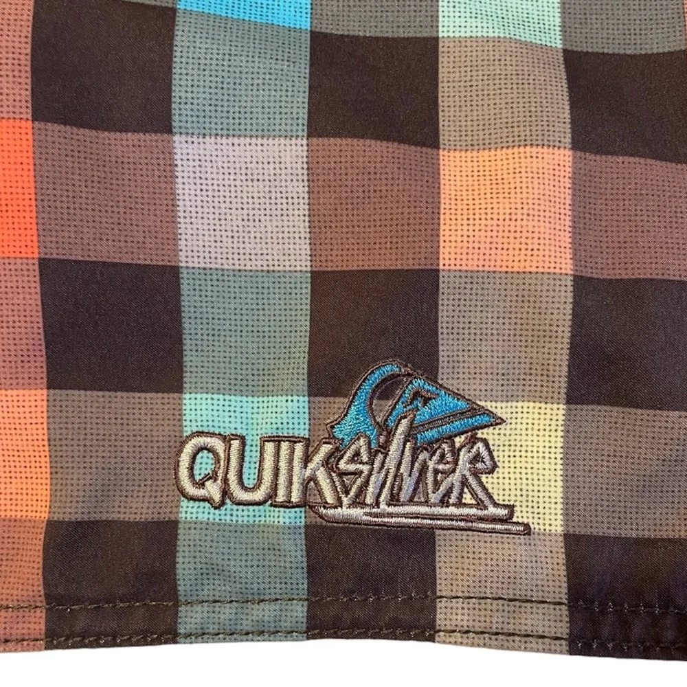 Quiksilver check multicolored