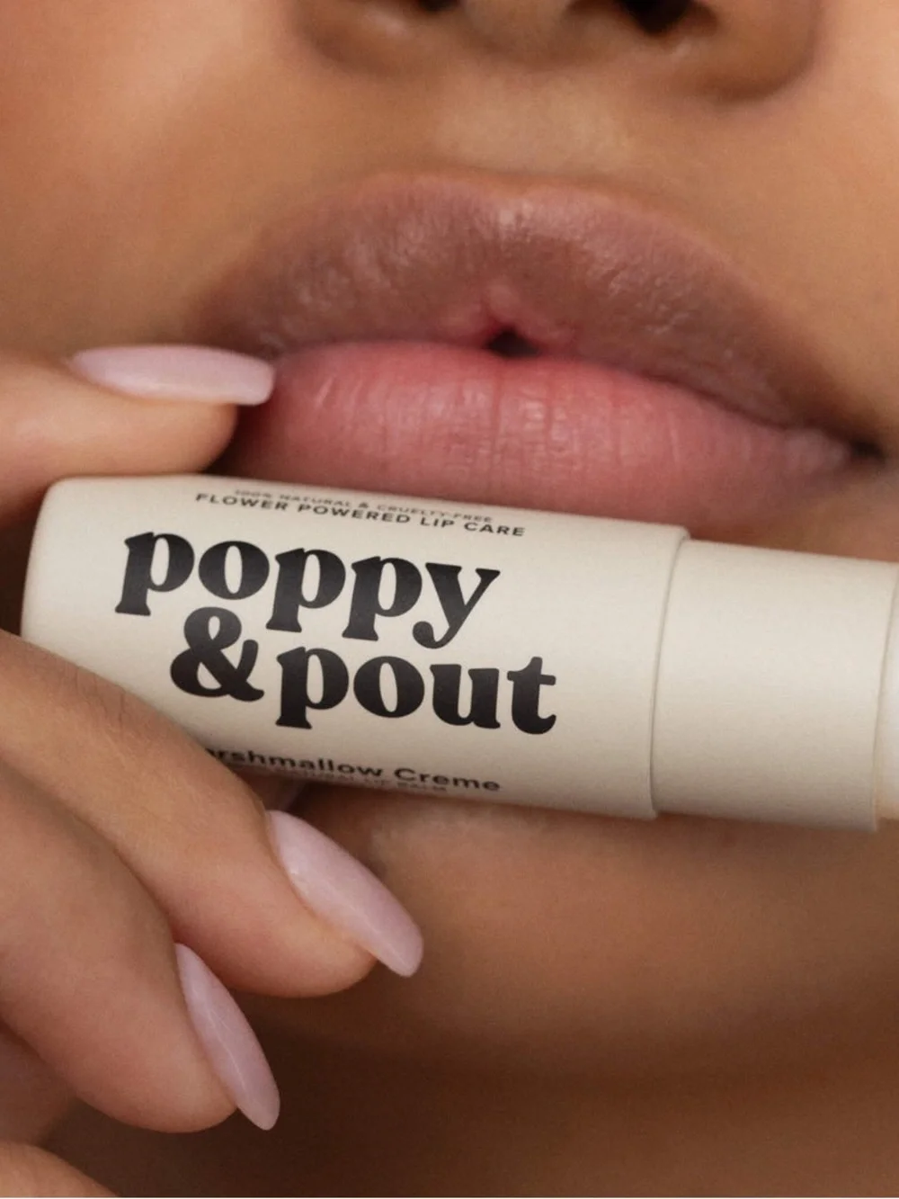 Poppy & Pout Marshmallow Creme Lip Care Duo | Lip Balm + Lip Scrub