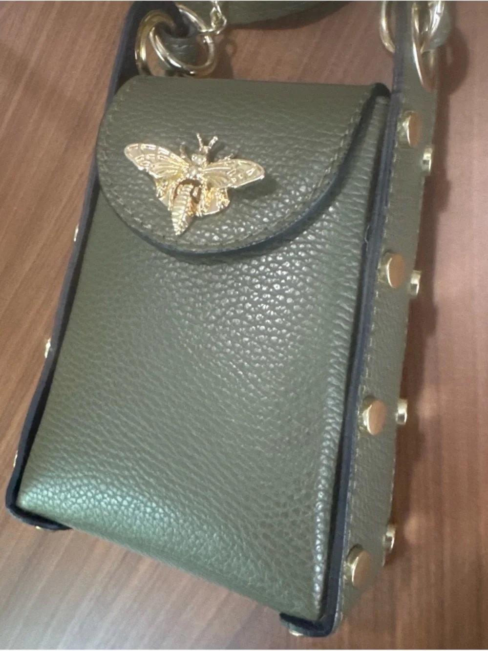 Vera Pelle sleek olive