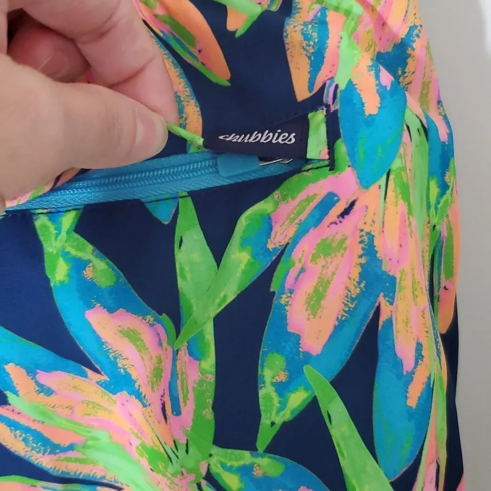 chubbies ocean flowers