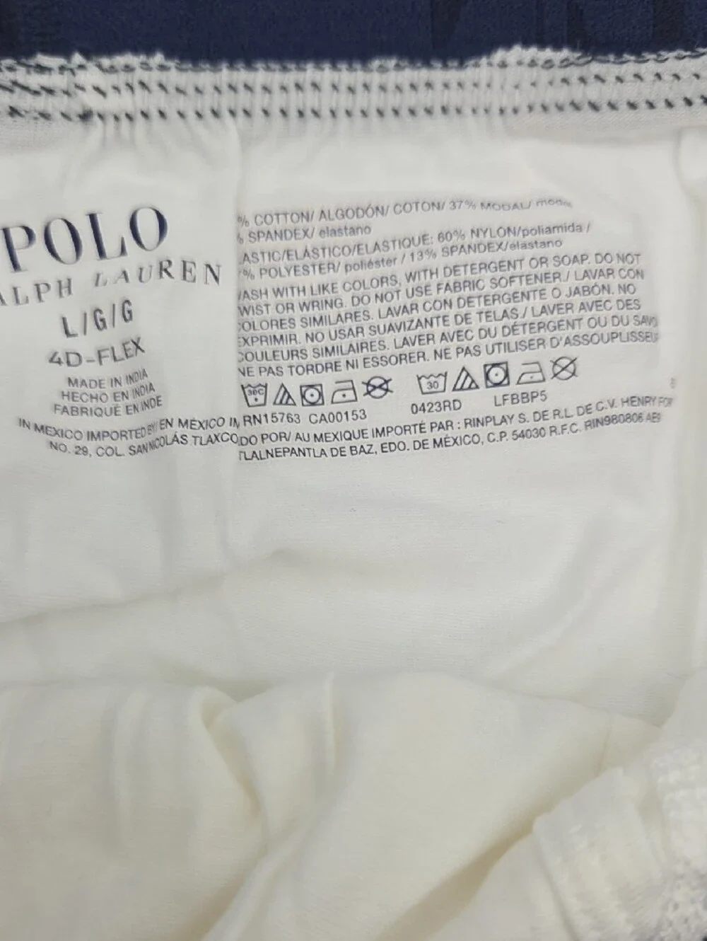 Polo Ralph Lauren packaged polo