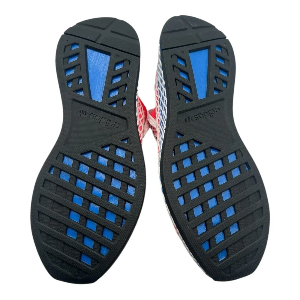 adidas youth red blue