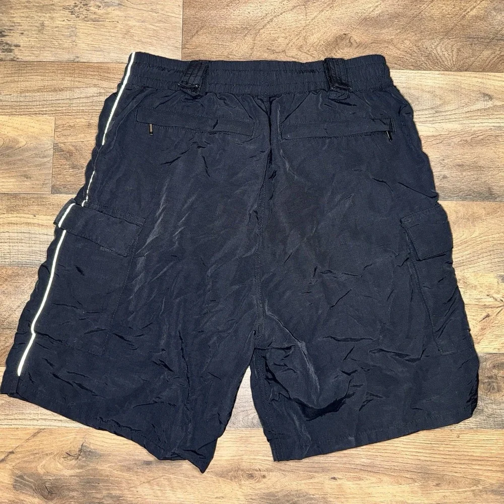 MOCEAN TECH NYLON PATROL SHORTS 1080 BLACK  MEDIUM REG
