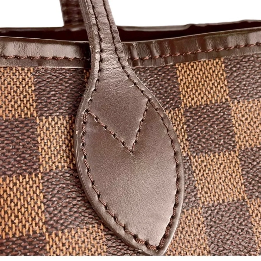 LOUIS VUITTON Damier Ebene Neverfull MM Tote Shoulder Bag  SP4019