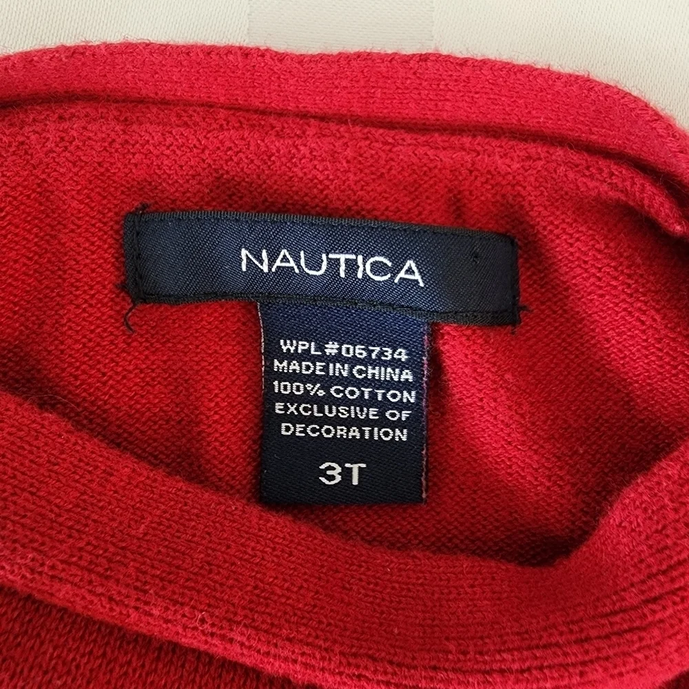 Nautica girls red