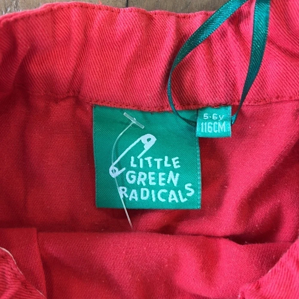 Little Green Radicals washed red
