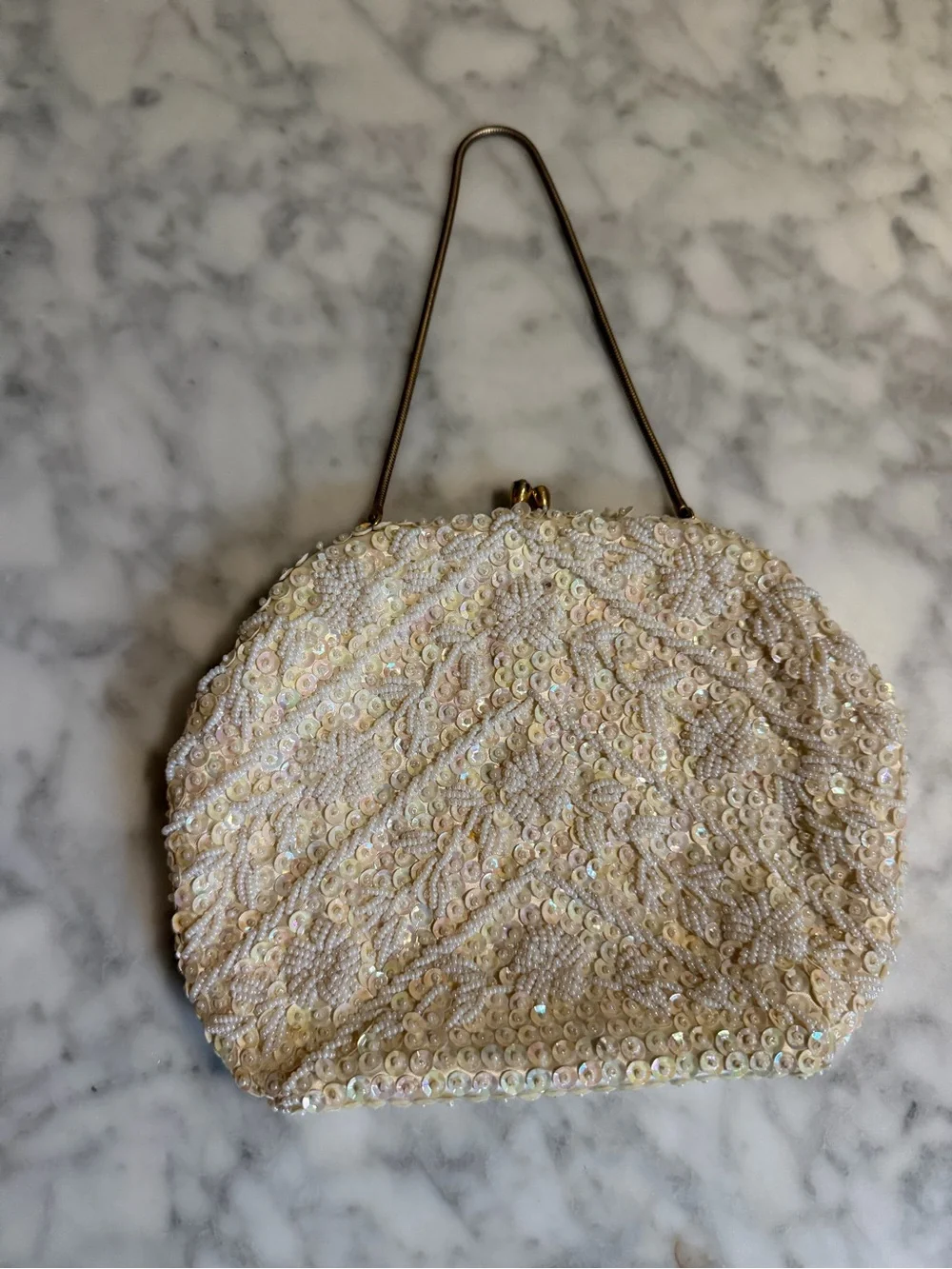 Vintage elegant white