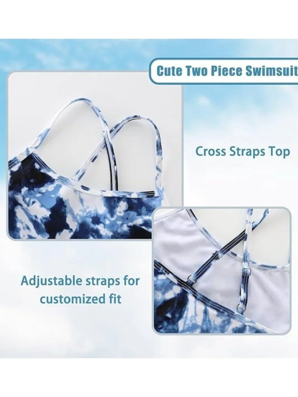 Zestonie check swimsuits light