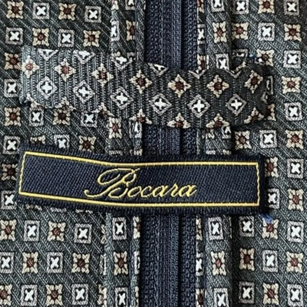 Bocara silk geometric