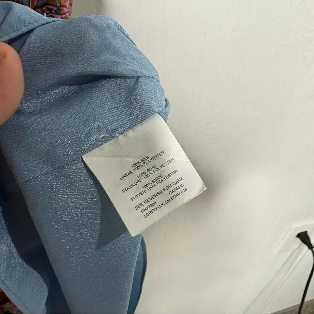 J. Crew crew silk