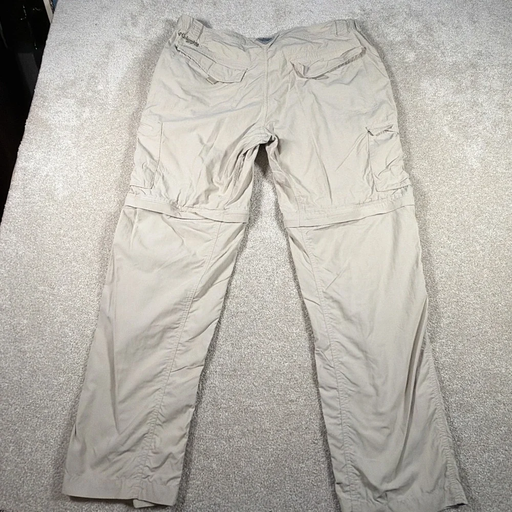 Columbia PFG Mens Omni Shade Convertible Fishing‎ Pants 38 X 32 (FITS 37 X 31)