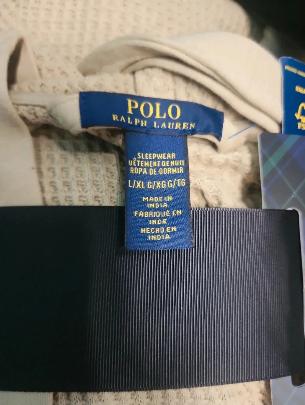 Polo Ralph Lauren waffle cozy robe