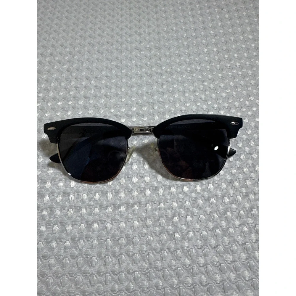 KALIYADI Sunglasses Unisex OS Black Browline Retro TCS23 C5 CAT.3