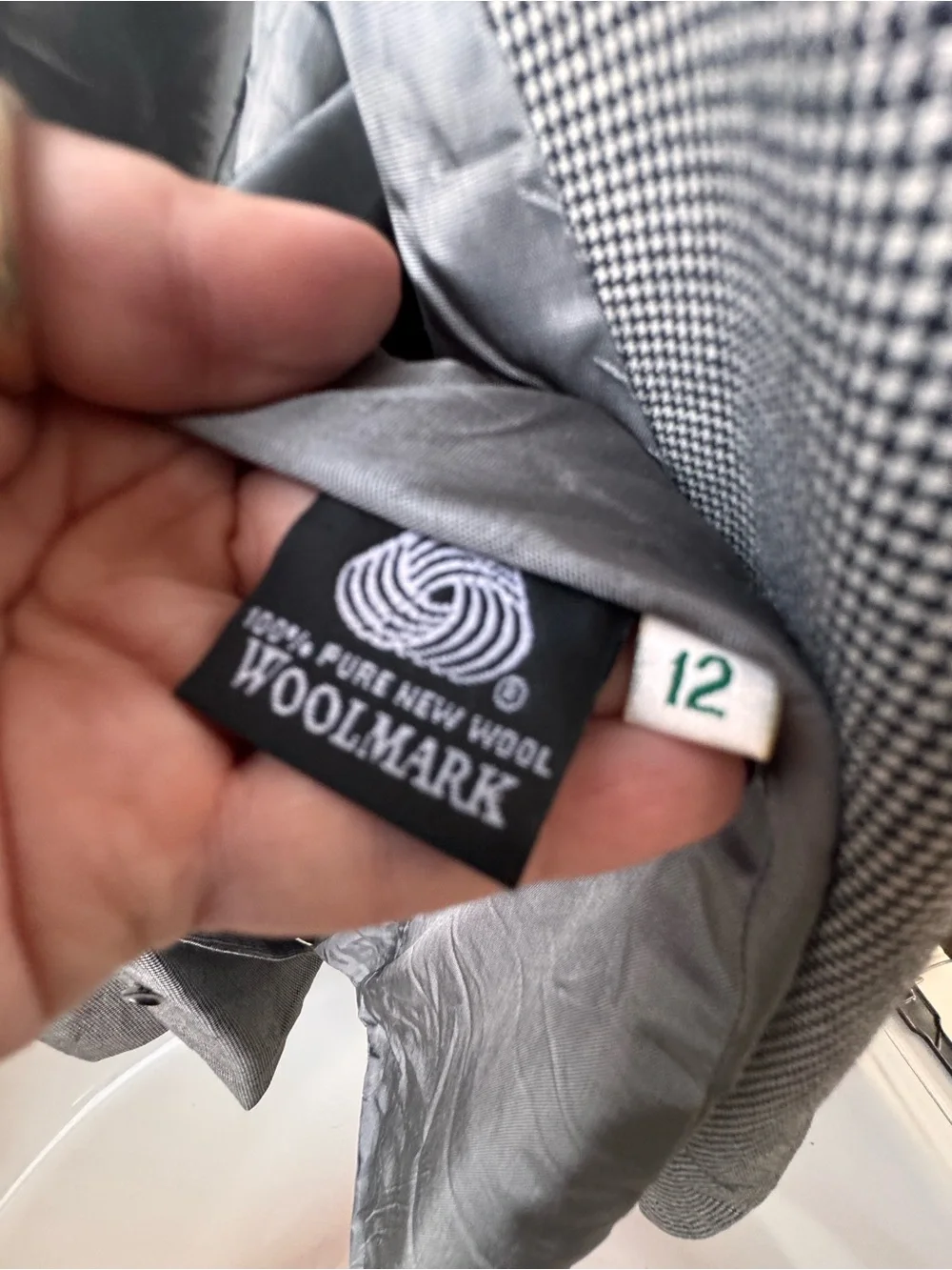 Woolmark lining comfortable