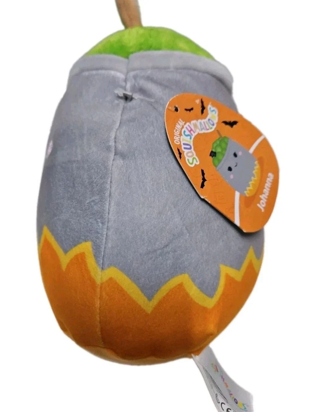Squishmallows Burger 8 Plush Kellytoy Cheeseburger Hamburger Soft Stuffed Toy